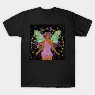 Rainbow Fairy Flower Magic T-Shirt